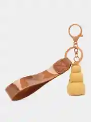 Коричневый брелок для рюкзака и ключей "Капибара"