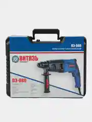 Перфоратор электрический Витязь ПЭ-980, 980 Вт, 1,9 Дж, SDS+, 2 режима, (кейс, 3 бура)