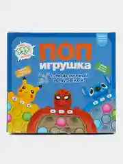 Салатовый электронный Поп ит Pop it на русском языке, игрушка антистресс (батарейки в комплекте)