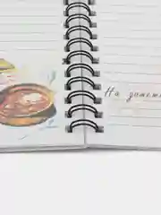 Белый книга, блокнот для записи кулинарных рецептов
