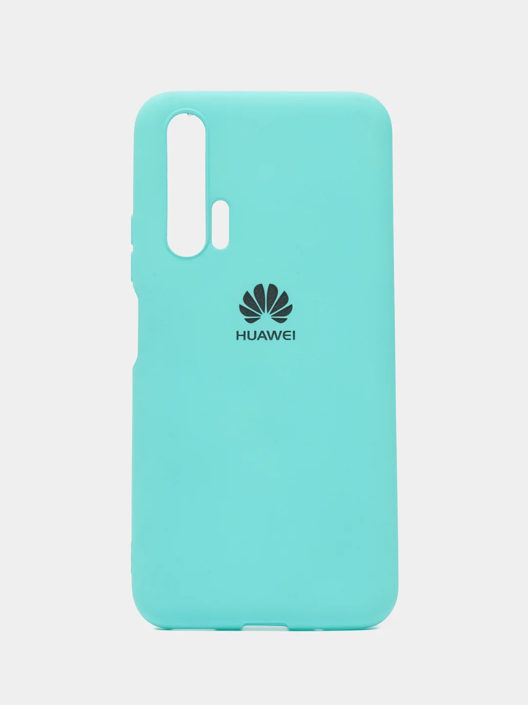Бирюзовый чехол для Honor 20/20Pro, силиконовый, однотонный