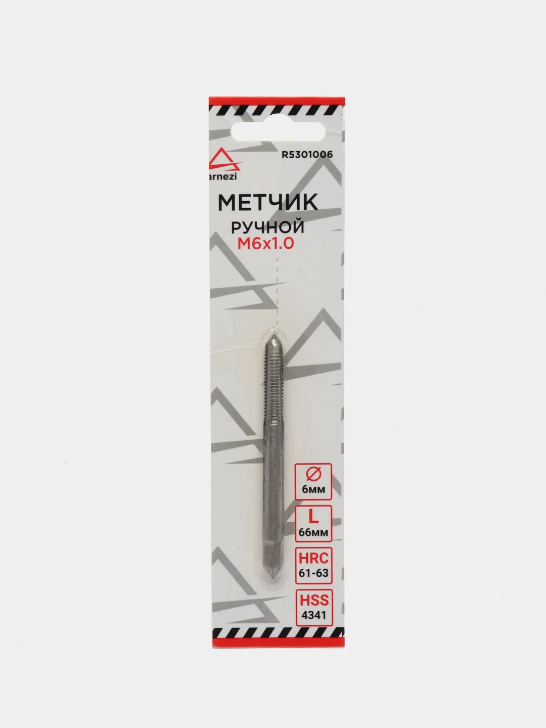 Метчик ручной М6-1.0