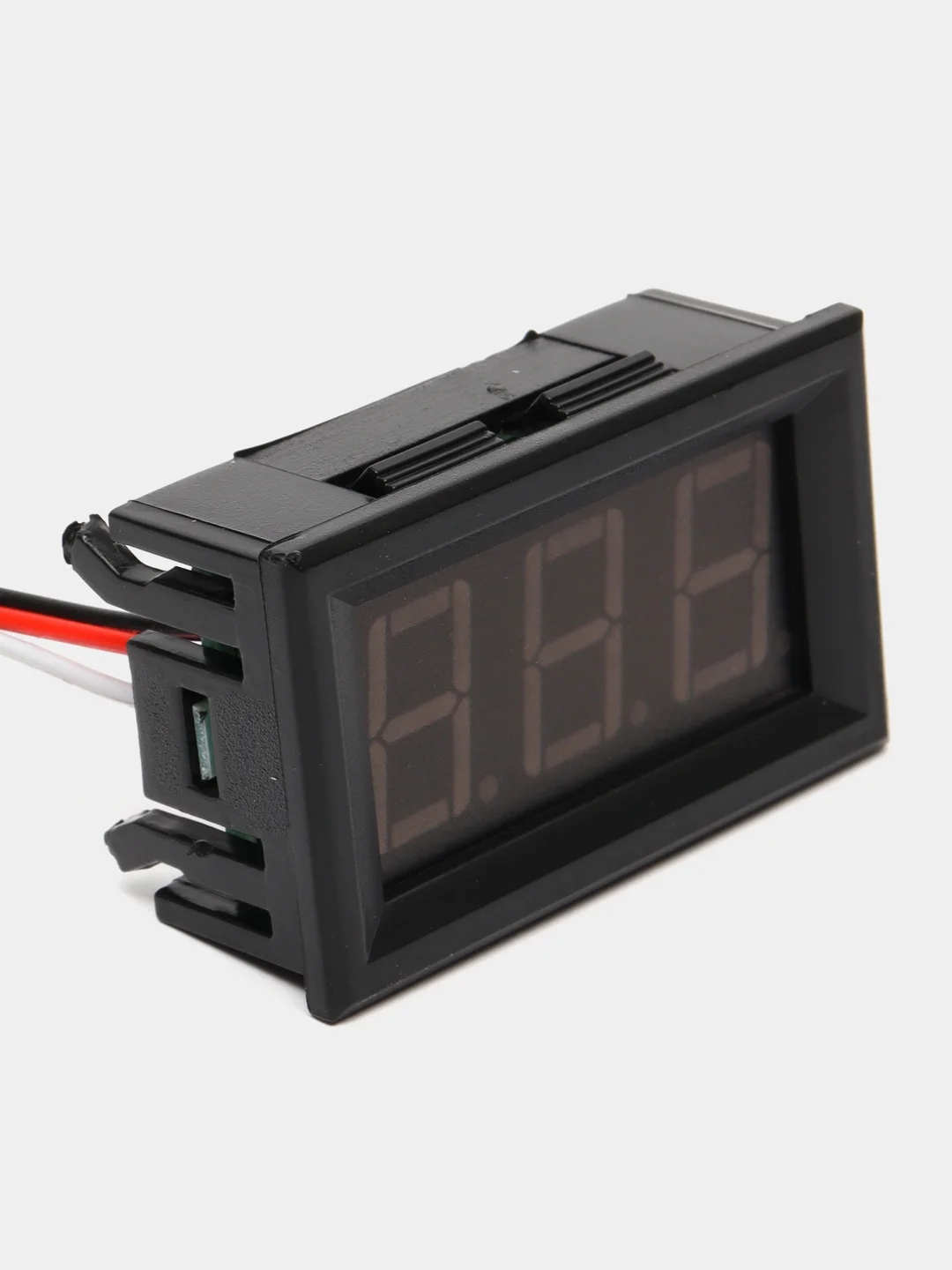 Вольтметр цифровой 0.56 0-30V синий 3 провода