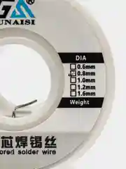 Припой YIHAN 0.8мм с флюсом 85гр (брутто 100r)