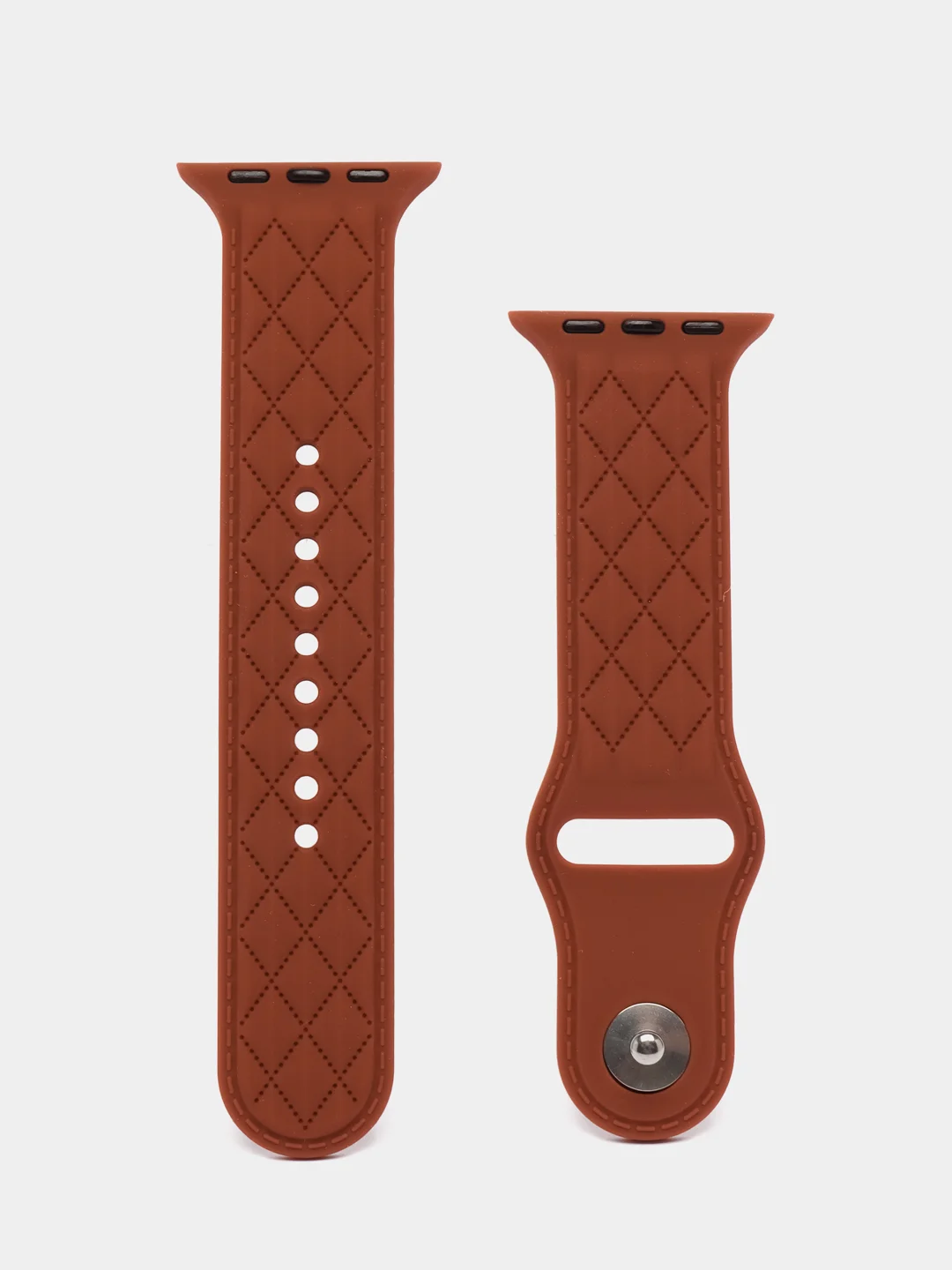 Карамельный силиконовый ремешок c гравировкой для Apple Watch 38mm/40mm/41mm/42mm/44mm/45mm/49mm