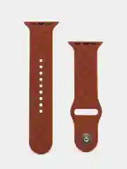 Карамельный силиконовый ремешок c гравировкой для Apple Watch 38mm/40mm/41mm/42mm/44mm/45mm/49mm