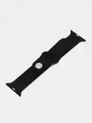 Серый силиконовый ремешок c гравировкой для Apple Watch 38mm/40mm/41mm/42mm/44mm/45mm/49mm