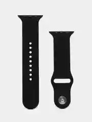 Серый силиконовый ремешок c гравировкой для Apple Watch 38mm/40mm/41mm/42mm/44mm/45mm/49mm