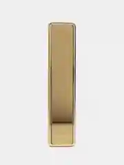Золотой зажигалка электронная USB слайдер, со спиралью ультратонкая, ветрозащитная с зарядкой