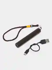 Зажигалка электронная USB со спиралью, прикуриватель с зарядкой, ветрозащитная
