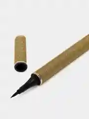 Желтый подводка-фломастер для глаз, черная