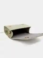 Мятный сумка клатч с ремешком из искусственного жемчуга