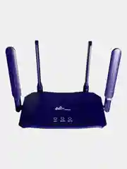 Фиолетовый роутер 4G встроенный модем, универсальный любая SIM