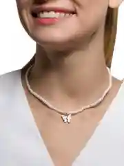 Ледяной ожерелье из жемчуга, чокер на шею, цепочка
