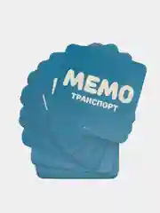Настольная игра Мемо. Транспорт, 28 карт, 3+