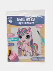 Вышивка крестиком Пони, 25х20 см