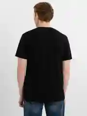 Черный футболка мужская светящаяся в темноте