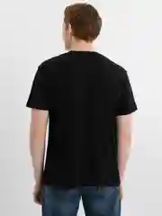Синий футболка мужская светящаяся в темноте