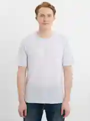 Белый мужская футболка хлопок