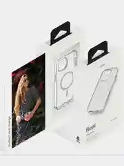 Чехол защитный uBear Real Mag Case для iPhone 14 Pro, MagSafe совместимый, усиленный