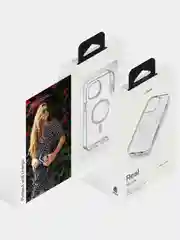 Чехол защитный uBear Real Mag Case для iPhone 14 Pro Max, MagSafe совместимый, усиленный