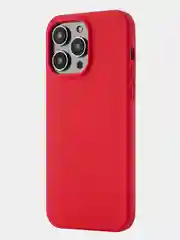 Алый чехол защитный uBear Touch Mag Case для iPhone 14 Pro Max, MagSafe, силикон, софт-тач