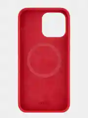 Алый чехол защитный uBear Touch Mag Case для iPhone 14 Pro Max, MagSafe, силикон, софт-тач