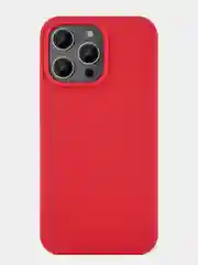 Алый чехол защитный uBear Touch Mag Case для iPhone 14 Pro Max, MagSafe, силикон, софт-тач