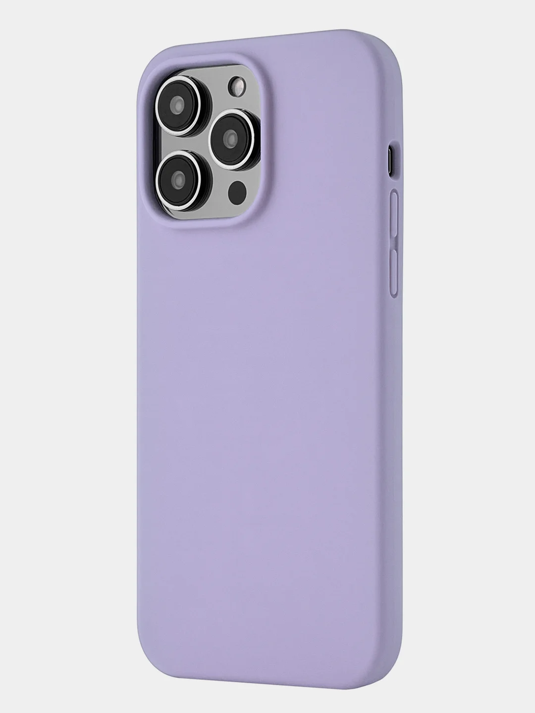 Лавандовый чехол защитный uBear Touch Mag Case для iPhone 14 Pro Max, MagSafe, силикон, софт-тач