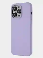 Лавандовый чехол защитный uBear Touch Mag Case для iPhone 14 Pro Max, MagSafe, силикон, софт-тач