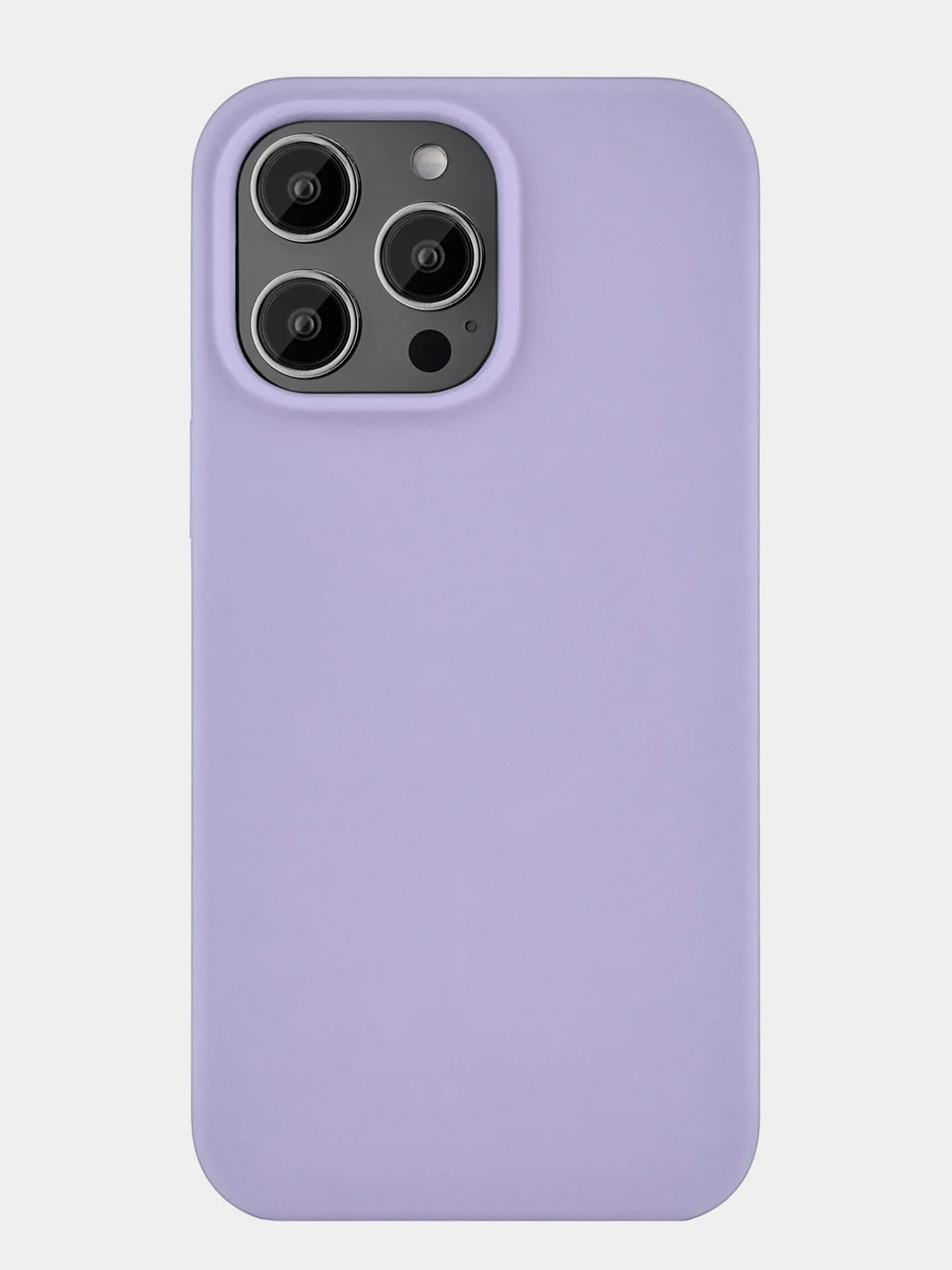 Лавандовый чехол защитный uBear Touch Mag Case для iPhone 14 Pro Max, MagSafe, силикон, софт-тач