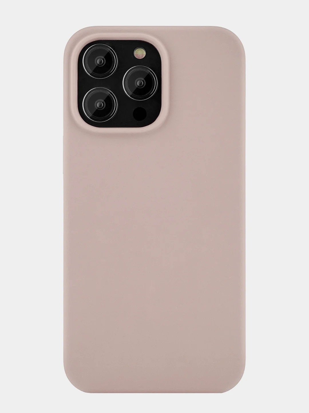 Розовый чехол защитный uBear Touch Mag Case для iPhone 14 Pro Max, MagSafe, силикон, софт-тач
