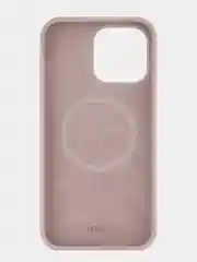 Розовый чехол защитный uBear Touch Mag Case для iPhone 14 Pro Max, MagSafe, силикон, софт-тач
