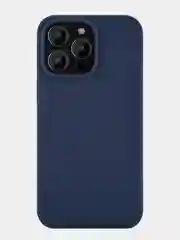 Темно-синий чехол защитный uBear Touch Mag Case для iPhone 14 Pro Max, MagSafe, силикон, софт-тач