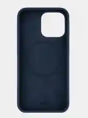 Темно-синий чехол защитный uBear Touch Mag Case для iPhone 14 Pro Max, MagSafe, силикон, софт-тач