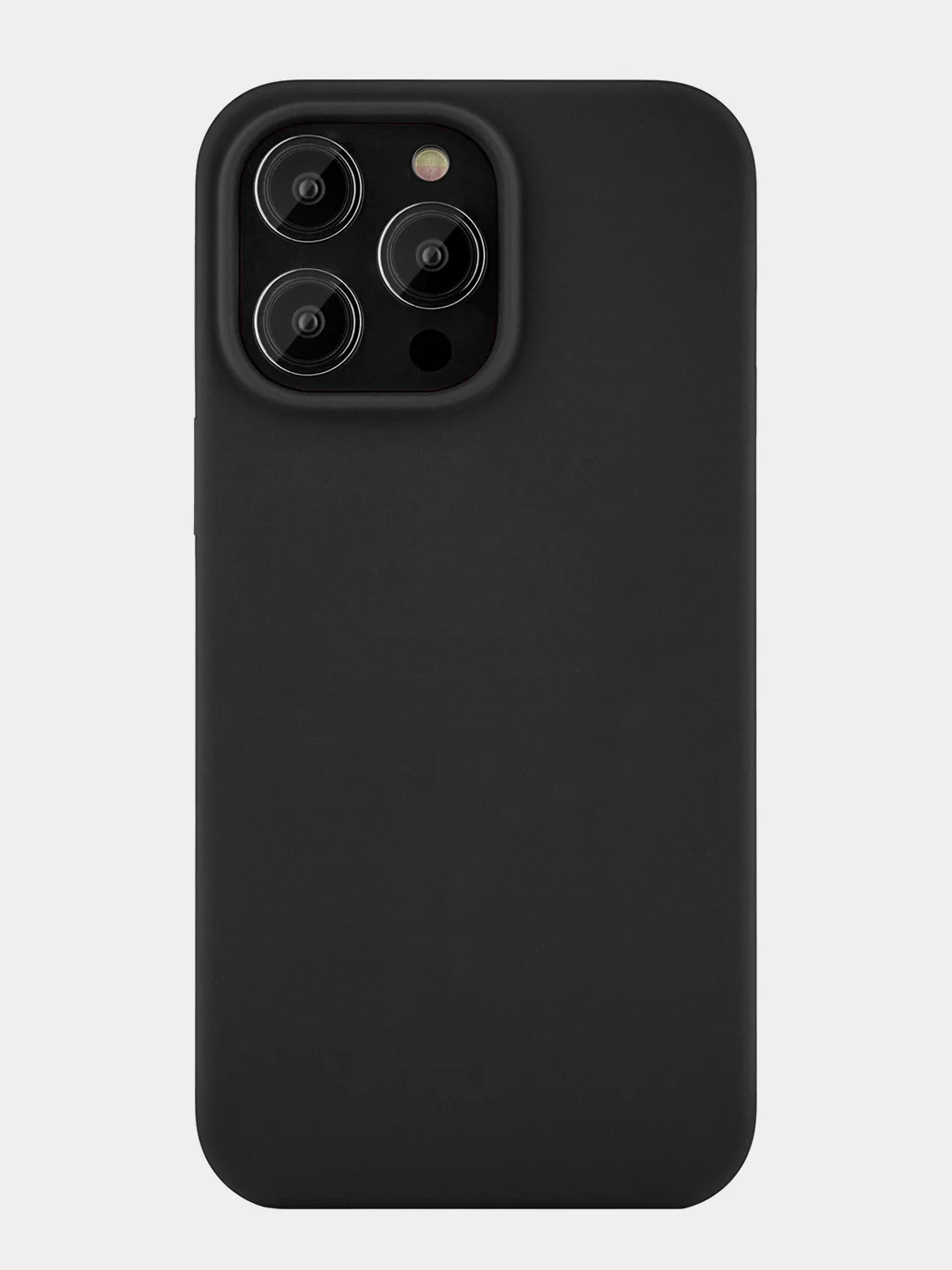 Черный чехол защитный uBear Touch Mag Case для iPhone 14 Pro Max, MagSafe, силикон, софт-тач