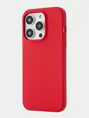Алый чехол защитный uBear Touch Mag Case для iPhone 14 Pro, MagSafe совместимый, софт-тач