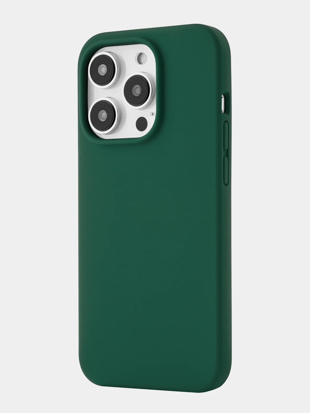Зеленый чехол защитный uBear Touch Mag Case для iPhone 14 Pro, MagSafe совместимый, софт-тач