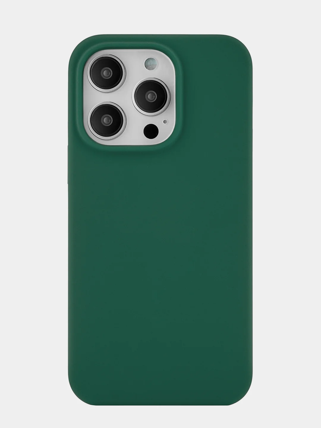 Зеленый чехол защитный uBear Touch Mag Case для iPhone 14 Pro, MagSafe совместимый, софт-тач