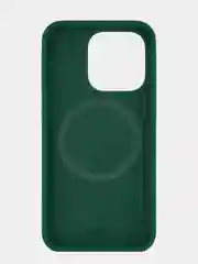 Зеленый чехол защитный uBear Touch Mag Case для iPhone 14 Pro, MagSafe совместимый, софт-тач