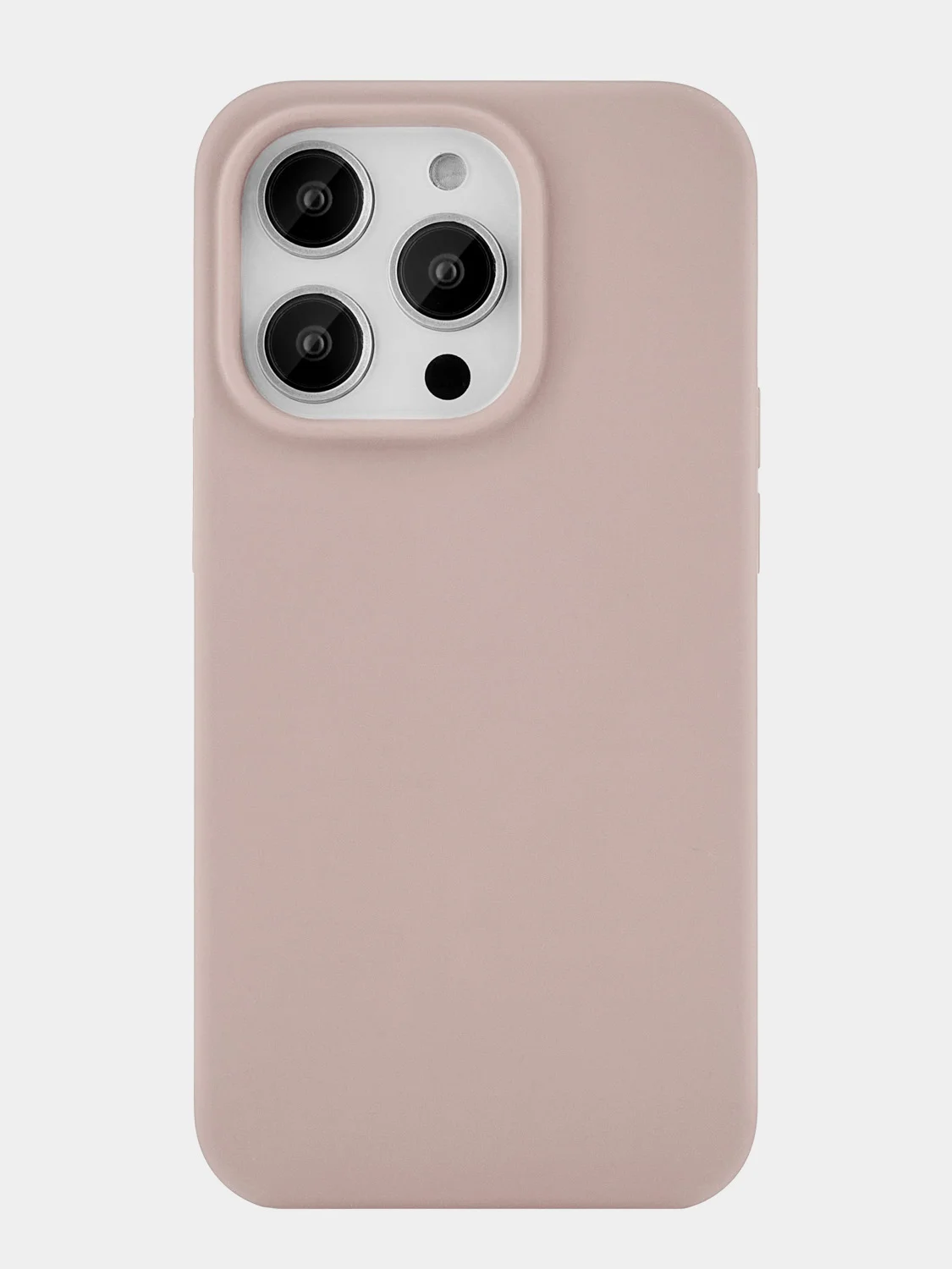 Розовый чехол защитный uBear Touch Mag Case для iPhone 14 Pro, MagSafe совместимый, софт-тач