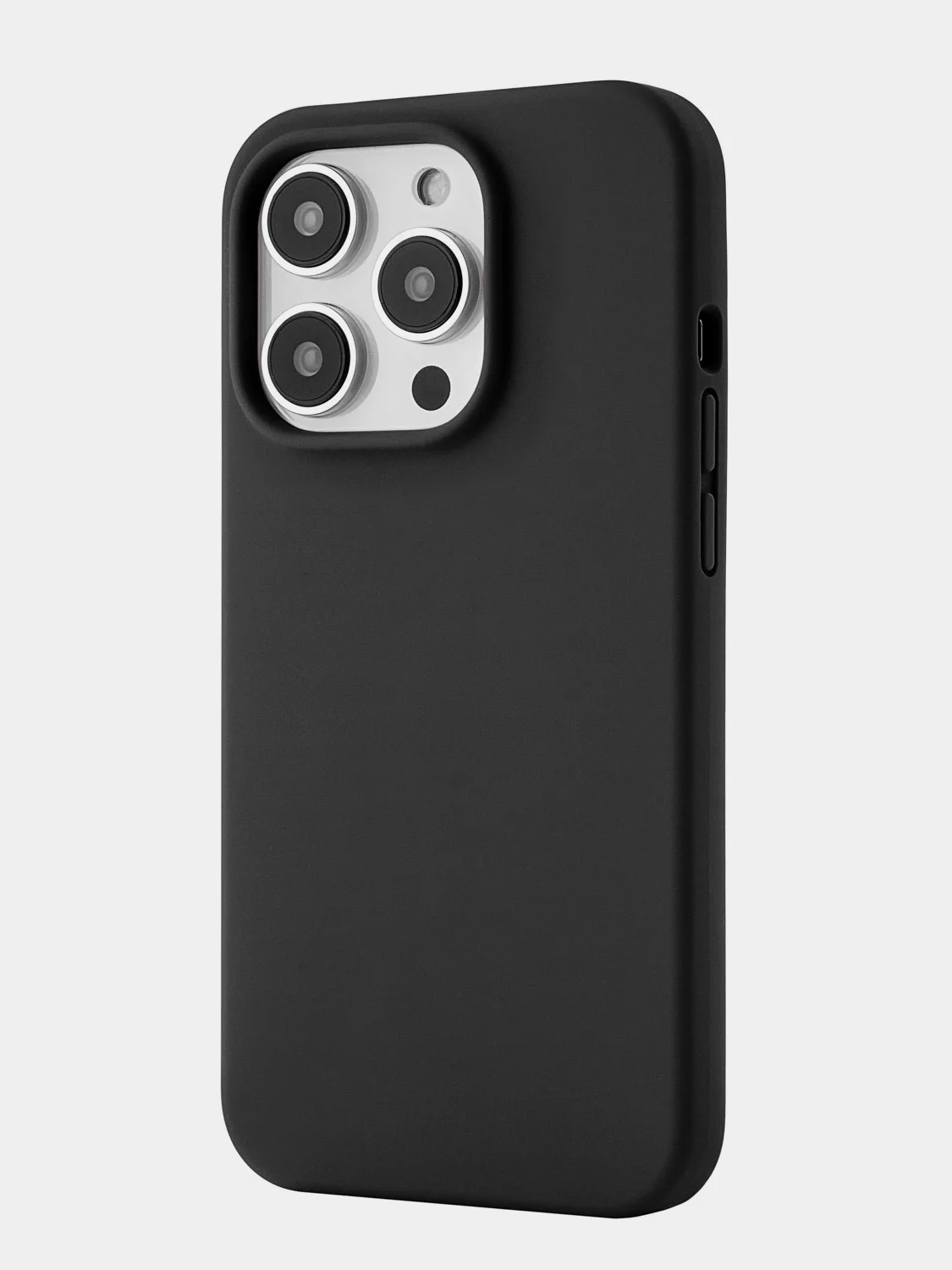 Черный чехол защитный uBear Touch Mag Case для iPhone 14 Pro, MagSafe совместимый, софт-тач