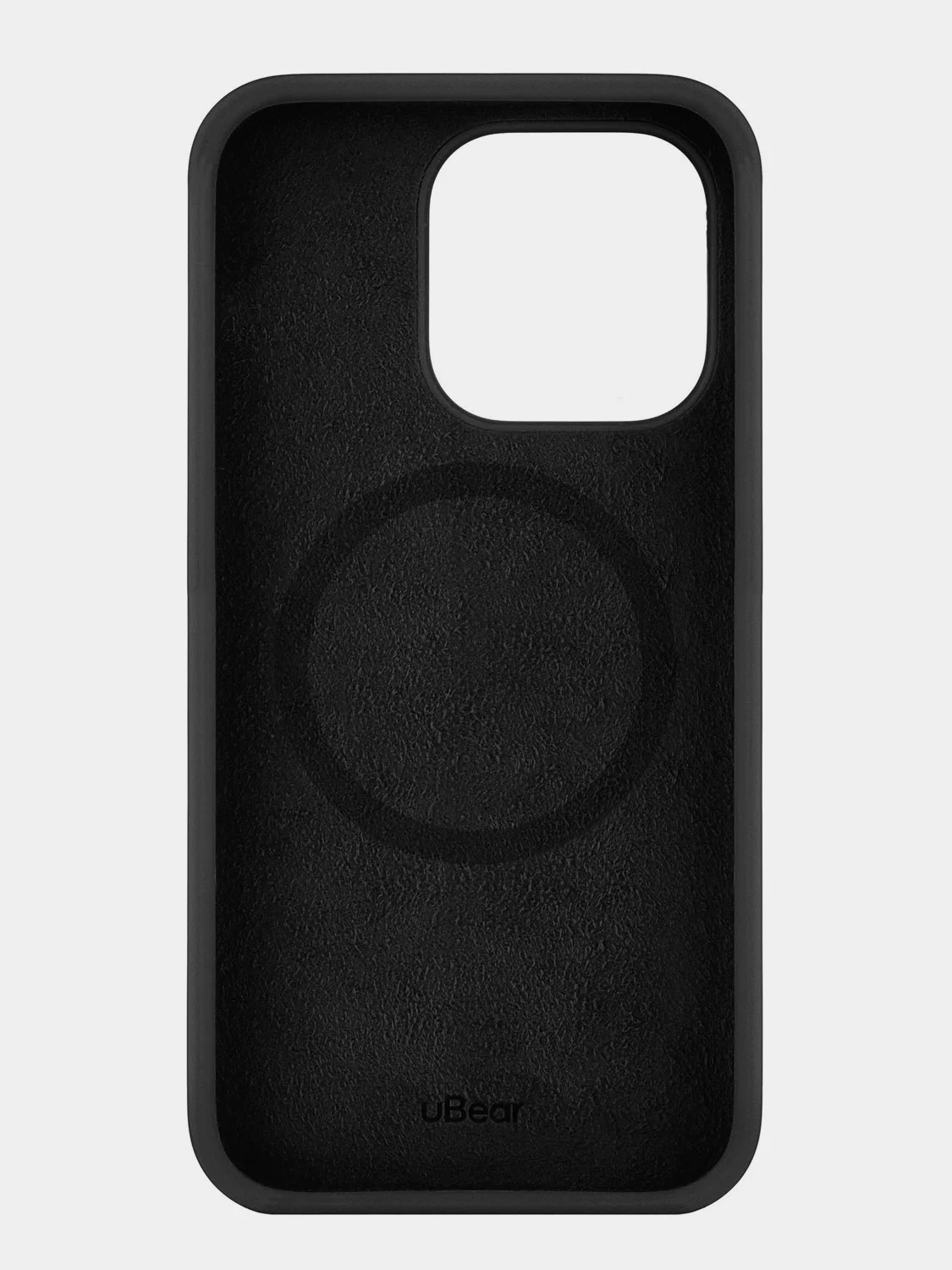 Черный чехол защитный uBear Touch Mag Case для iPhone 14 Pro, MagSafe совместимый, софт-тач