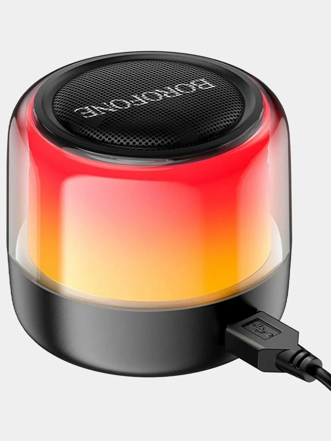 Портативные компьютерные колонки Borofone BP12, Bluetooth, с подсветкой, с пультом
