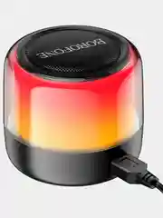 Портативные компьютерные колонки Borofone BP12, Bluetooth, с подсветкой, с пультом