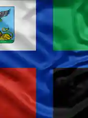 Флаг Белгородской области 135х90см