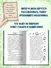 Книга детский детектив 7+ "Питер и Лила ведут расследование. Продолжение". Проф-Пресс