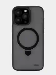 Черный чехол для iPhone 15 Pro Max uBear Clip Mag Case, MagSafe совместимый, усиленный, силк-тач