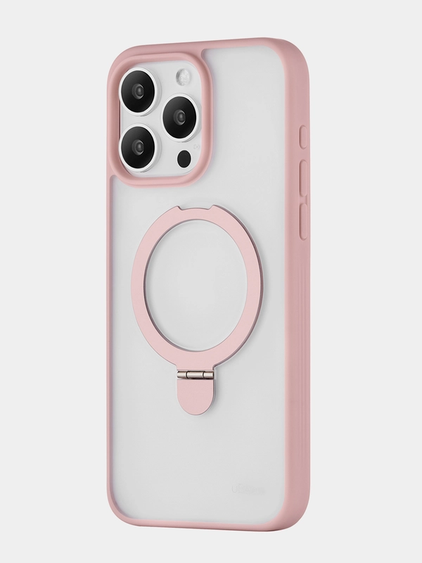 Чехол для iPhone 15 Pro Max uBear Clip Mag Case, MagSafe совместимый, усиленный, силк-тач