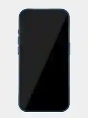 Темно-синий чехол для iPhone 15 Pro uBear Capital Case, MagSafe совместимый, натуральная кожа